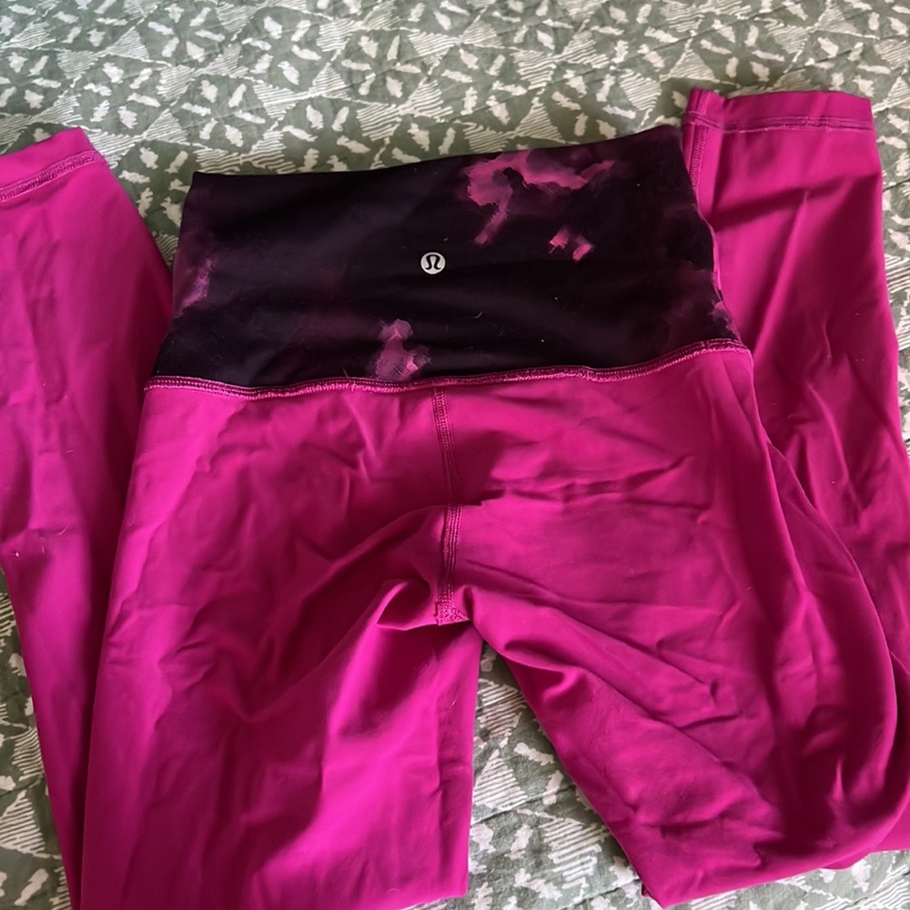 Lululemon Pink/ Raspberry Color Size 4. Normal We… - image 2